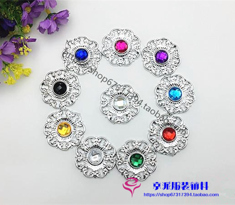 Stage Apparel Accessories Stage Performance Profile Supplies DIY Headaccessories 5# Merka Gem Diamond