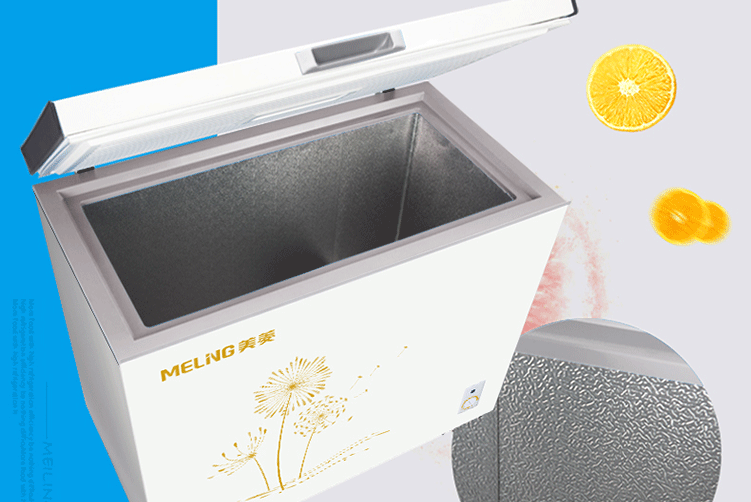 Tủ đông MeiLing / Meiling BC / BD-208DT 208 lít nhiệt độ duy nhất một phòng cấp đông tủ lạnh - Tủ đông tủ đông lạnh mini