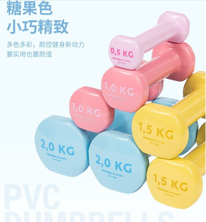 decathlon dumbbell price