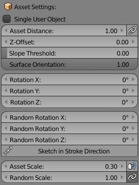 Blender插件|场景模型绘制生成工具 Asset Sketcher V2.0.4