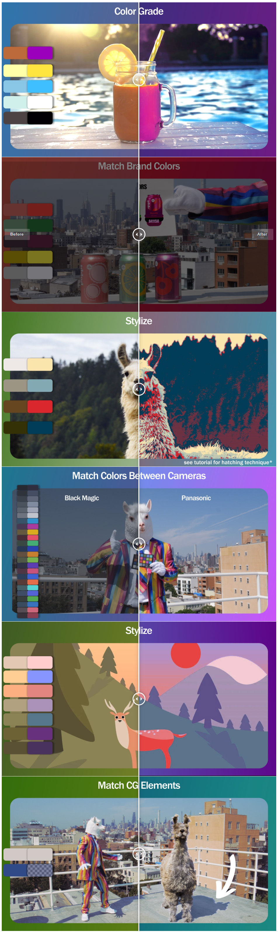 中文汉化-AE/PR色彩映射匹配调色插件 Color Llama V1.0.1 Win + 使用教程 中文汉化-AE/PR色彩映射匹配调色插件 Color Llama V1.0.1 Win + 使用教程