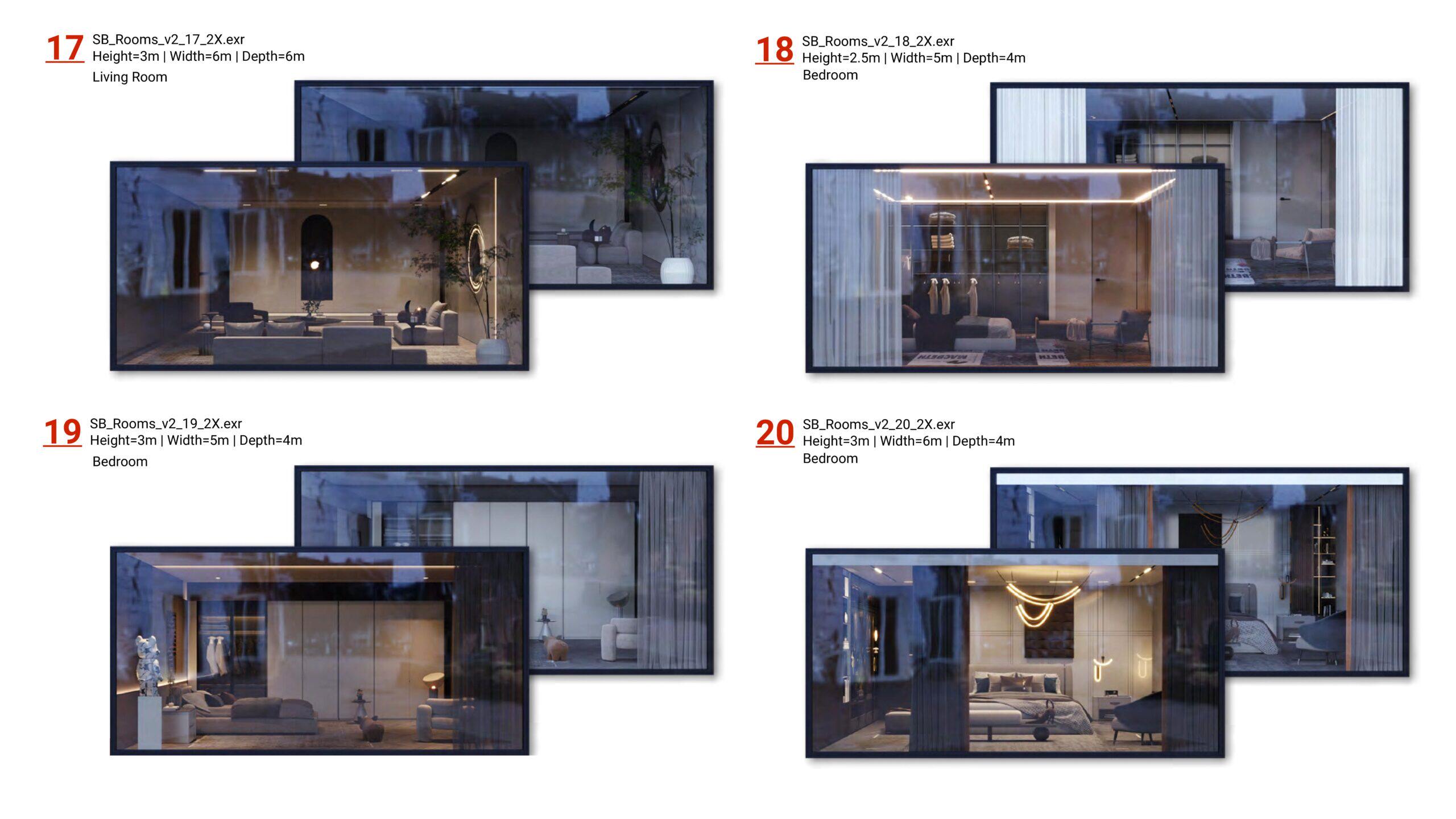 60组室内窗户室内场景深度视差3D模型素材资源 ShadersBOX – Rooms Pack V2.0 60组室内窗户室内场景深度视差3D模型素材资源 ShadersBOX – Rooms Pack V2.0