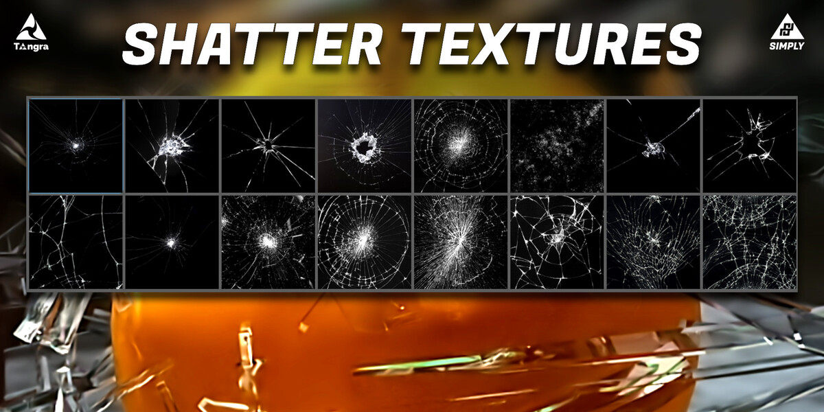 Blender真实破碎模拟物理碎裂特效插件 Simply Shatter v1.0.19 + 使用教程