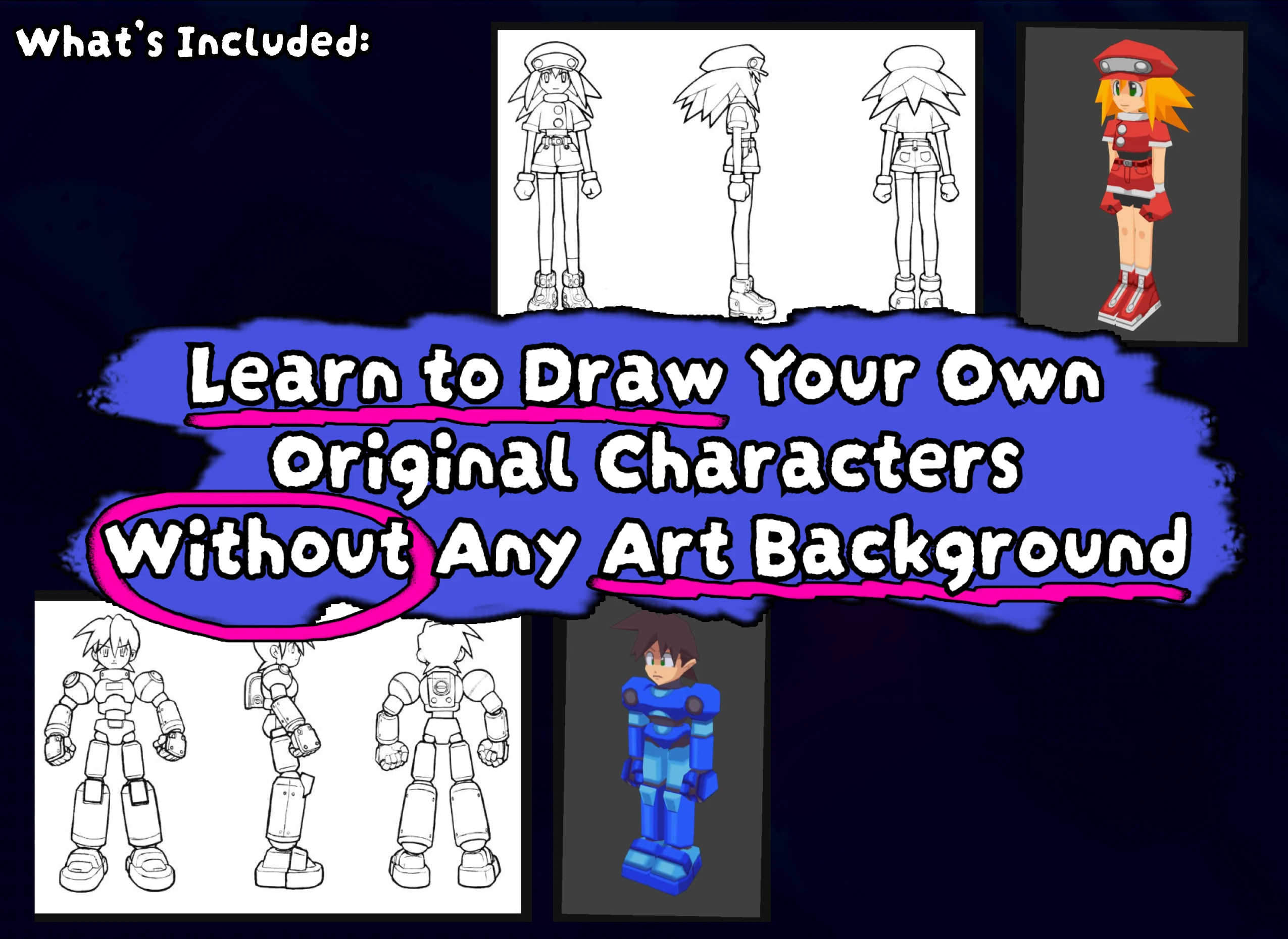 中英文字幕-Blender零基础低多边形角色建模绑定动画完整课程 Create Animated Low Poly Characters – Even If You’ve Never Opened Blender Frame 68.webp
