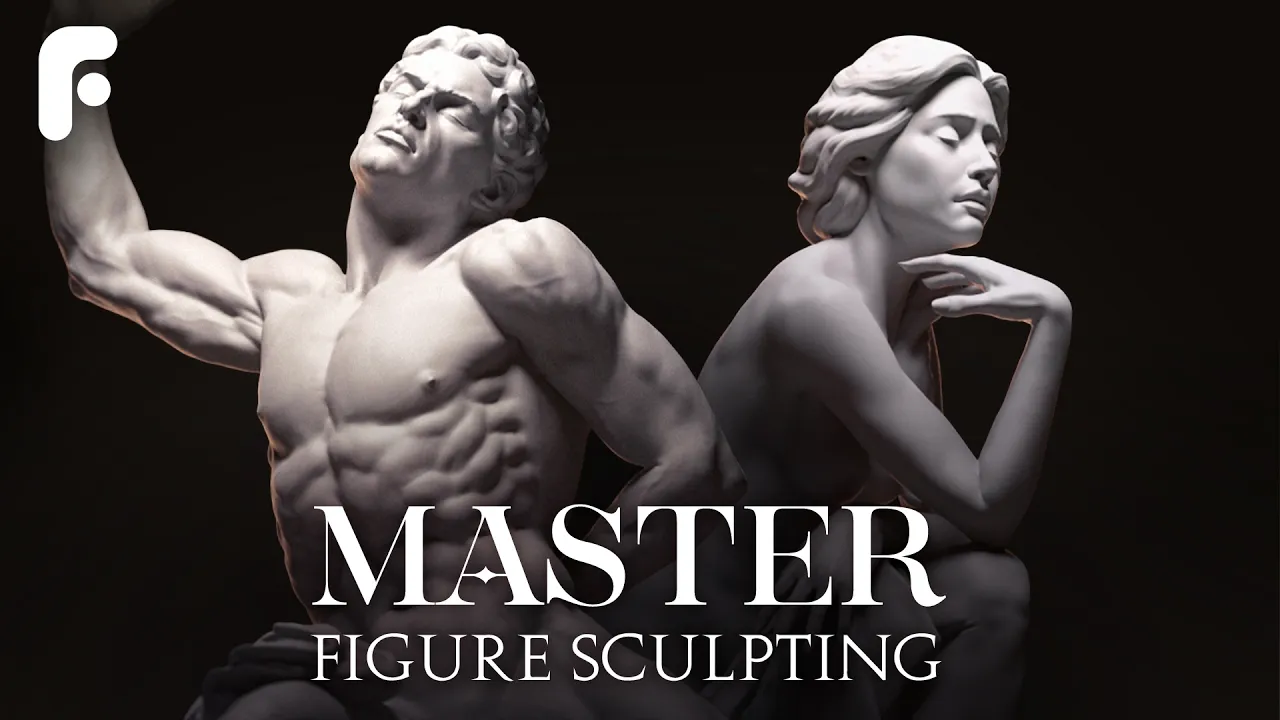 中英文字幕-ZBrush人物雕塑人体骨骼肌肉解剖雕刻全面教程 Flipped Normals – Master Figure Sculpting 68c33230-f7de-4272-ae3f-50243415a104.webp
