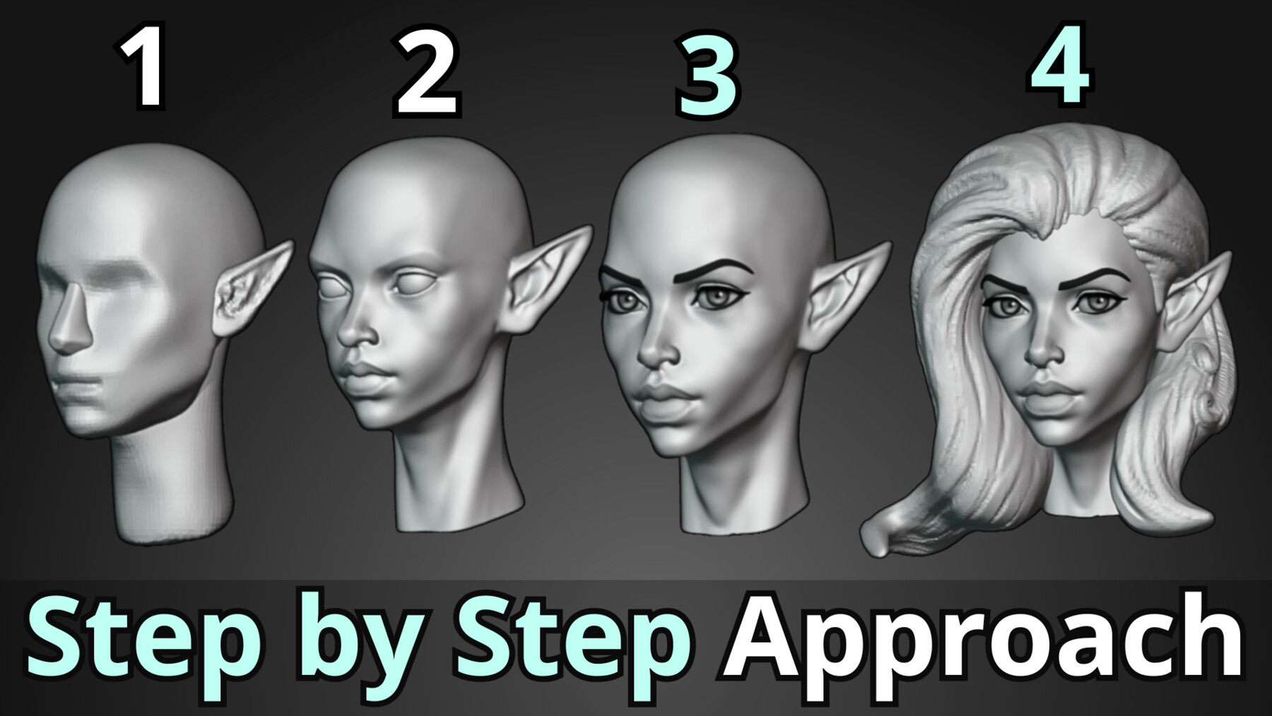 中英文字幕-Blender风格化女性头像雕刻教程 Stylized Female Heads Sculpting in Blender Course file (1).jpg