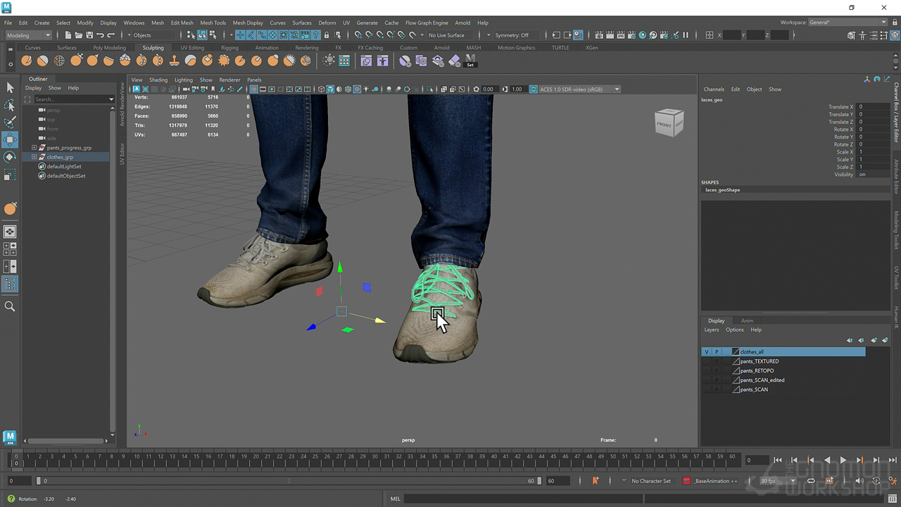 Maya+ZBrush高效打造VFX数字替身工作流程详解教程 Creating Efficient Digital Doubles for VFX 10003.jpg