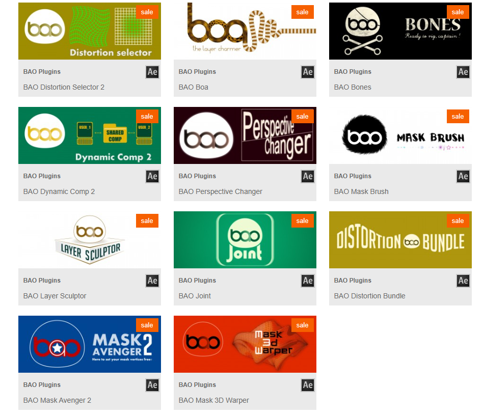 AE插件|图层扭曲变形路径控制工具包 BAO Plugins Bundle 2025.5 CE Win AE插件|图层扭曲变形路径控制工具包 BAO Plugins Bundle 2025.5 CE Win