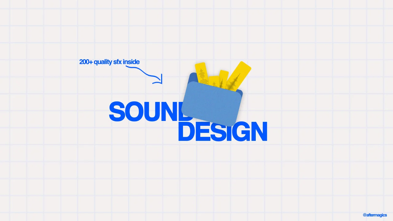 300+高品质影视剪辑UI交互/呼啸/冲击/故障/电影级音效合集 After Magics – Quality SOUND DESIGN pack