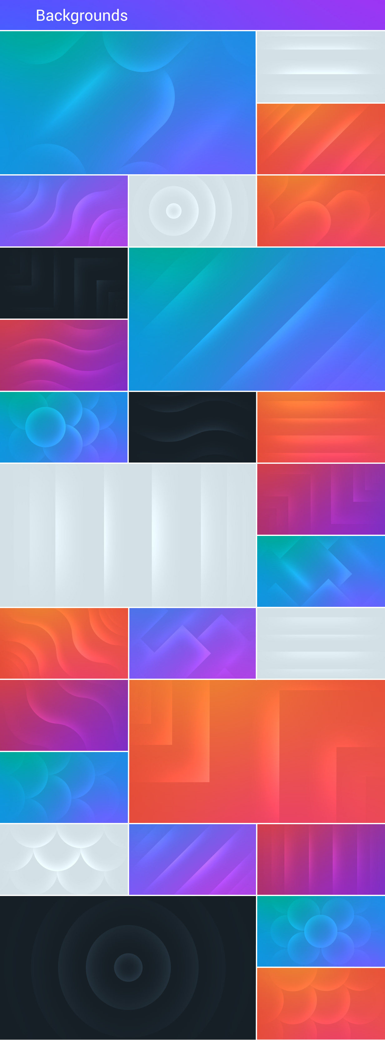 27款时尚简洁波浪流动动态背景动画AE模板 Wave Backgroungs