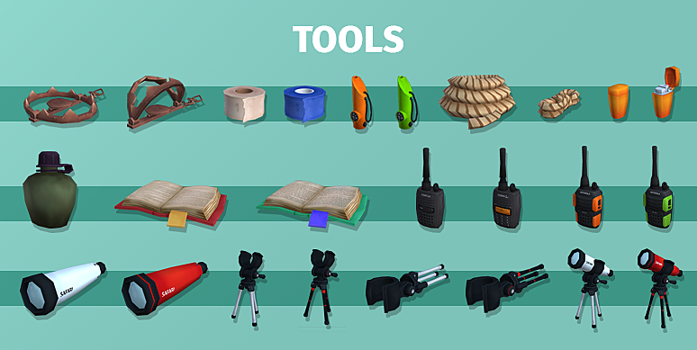 138款Blender卡通手绘低多边形生存主题3D模型资产 Survival Asset Kit a1d7bb0f-65b8-4862-bb1c-609b20070de3.png