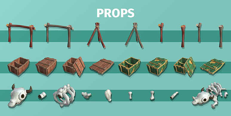 138款Blender卡通手绘低多边形生存主题3D模型资产 Survival Asset Kit 7923c788-1d81-47ba-ba76-e0a2c4df83d2.png