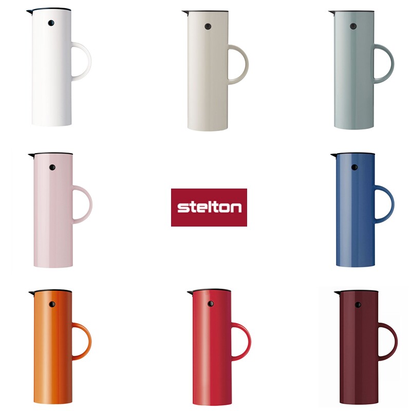 Danish Stelton minimalist fashion woodpecker insulated jug Nordic home wedding gift idea upscale practical