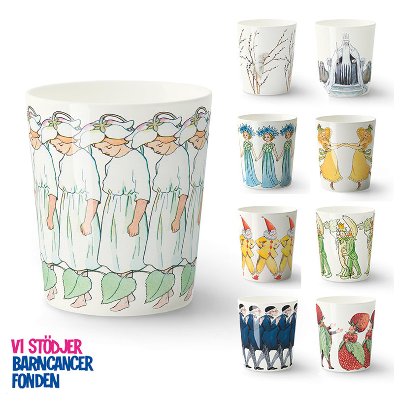 Nordic Sweden Elsa Beskow Hand held Cup water glass milk cup Design House design minimalist cup