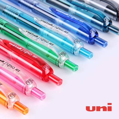 Япония Mitsubishi Neutrophil Signo, нажатие на окрашенные ручки типа движения UMN-105 0,5 мм