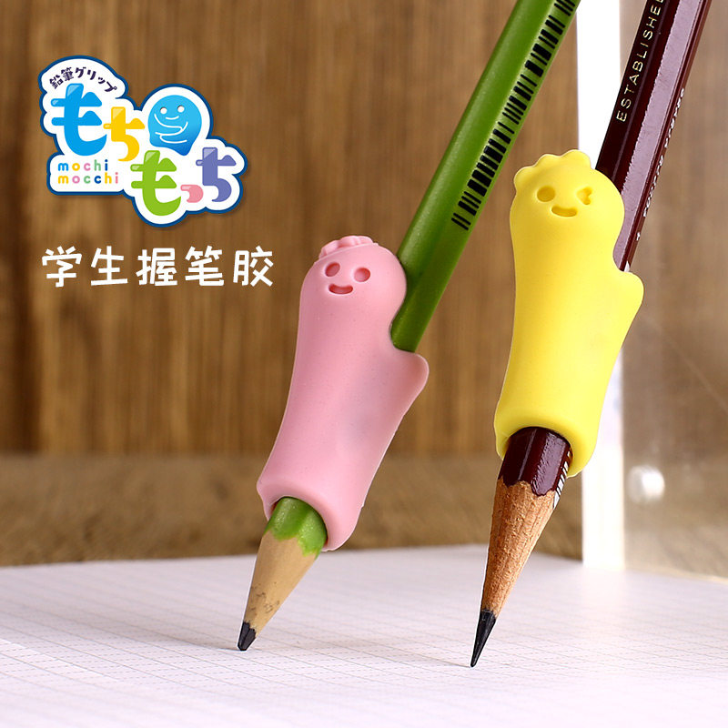 SONIC索尼克卡通儿童握笔器矫正握|姿铅笔握笔胶|小学生软胶笔握