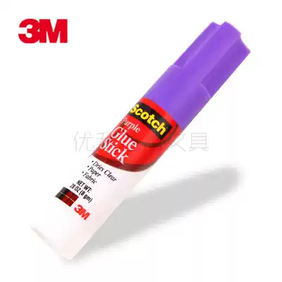 South Korea imported 3M Scotch Scout PVP purple solid glue stick 6108 safe non-toxic medium 8g
