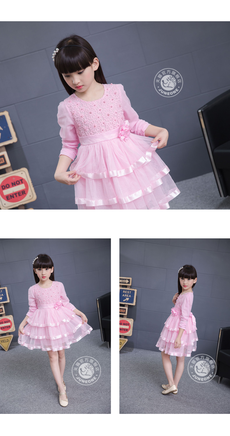 Robes pour fille JUNEONE - Ref 2046403 Image 8