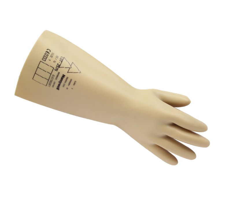 Honeywell2091907 insulation gloves 1000V bar solid anti-electric latex 1Kv Electrotechnical gloves Raubao Imports