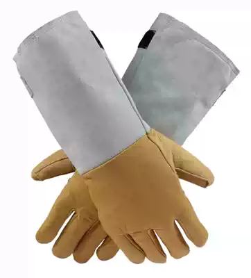 Honeywell2058685 antifreeze leather gloves against minus 170 degrees low temperature a small amount of liquid nitrogen protection