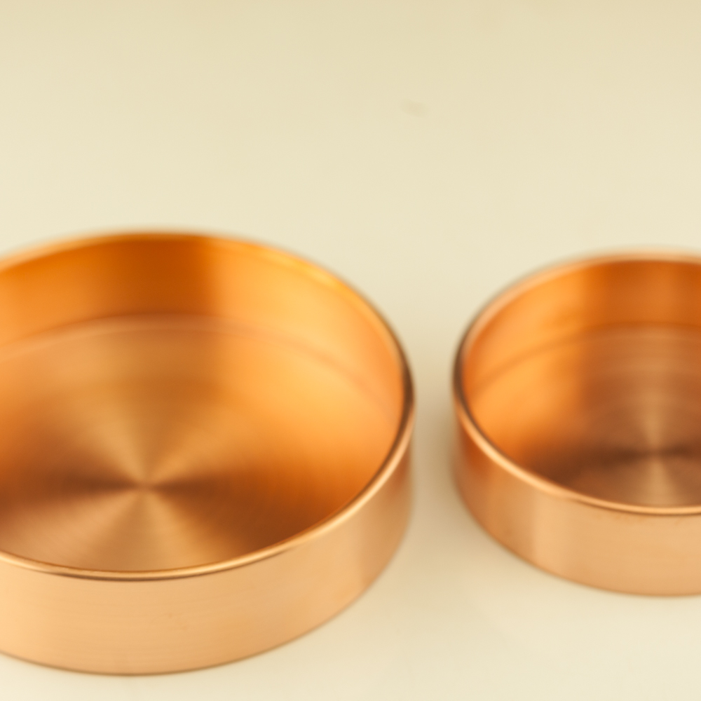 Enamel Craft Gift Pendulum decoration made with red copper pendulum fitting Disc Vegetarian Tire set of two