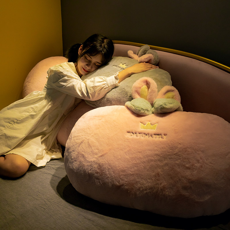 Princess bedside cushion large backrest removable and washable double pillow cute backrest pillow bed pillow window pillow