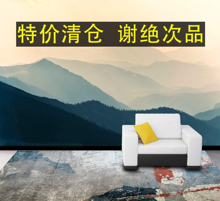 Carpet Clearing Bed Room Tea Bedroom Closed Room Limited Modern Suede Mat Solitary Mat