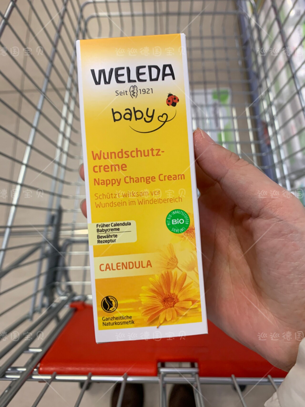 Super recommended German Weleda Weleda Baby Calendula Nip Cream Super easy to use~