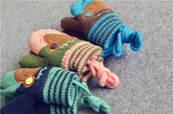 Gants pour enfants en de laine - Ref 2149341 Image 11