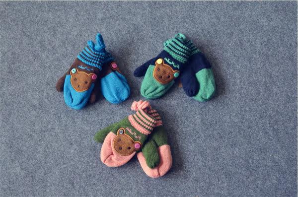 Gants pour enfants en de laine - Ref 2149341 Image 7