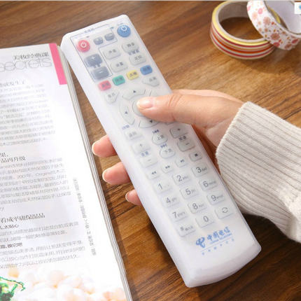 Silica gel television set-top box remote control cover remote control panel transparent protective sleeve dust cover air conditioning yao kong qi tao