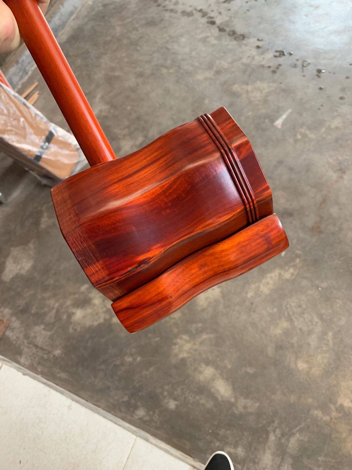 Purple Sandalwood Hurack Africa Small Leaf Purple Sandalwood Zhenganise Thickening of the Zhonghu Accessories Musical Instrument Accessories