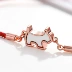 2018 mới vòng chân nữ chuyển dây đỏ năm nay của cuộc sống mắt cá chân chuỗi sinh viên đơn giản cún con lừa đào chân nhẫn nữ mẫu vòng chân nam Vòng chân