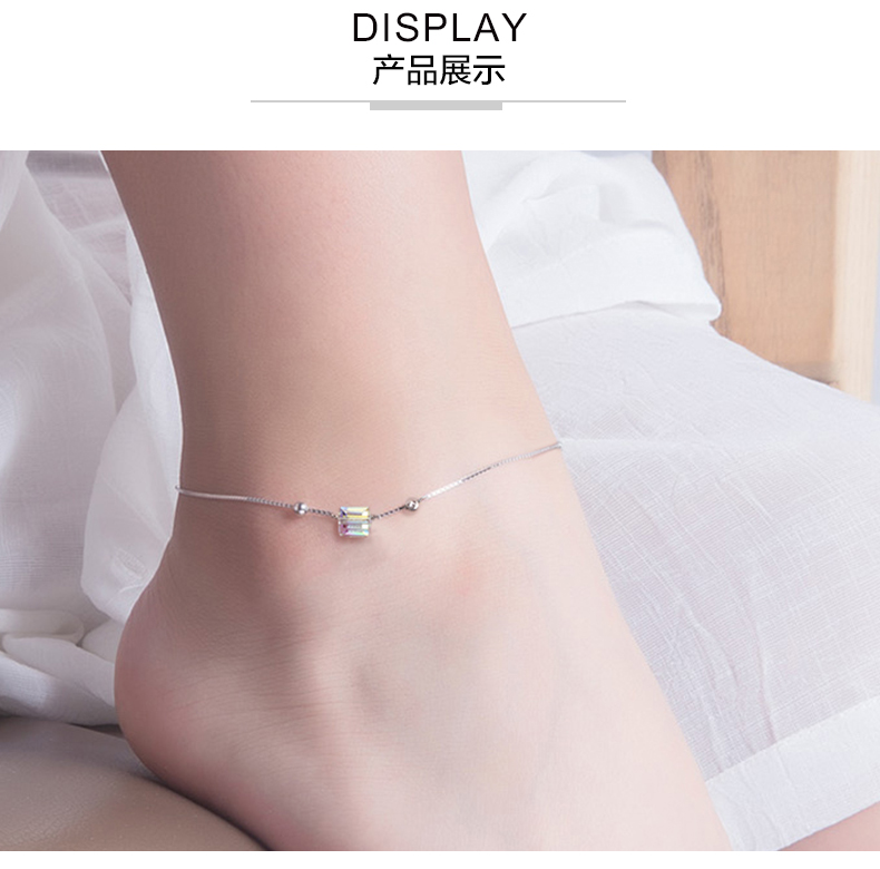 Chaine de cheville Femme STYLEJING    en Argenterie - Ref 3105008 Image 15