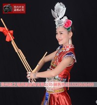  Guizhou Lusheng national musical instrument Miao Lusheng stage performance props Medium props