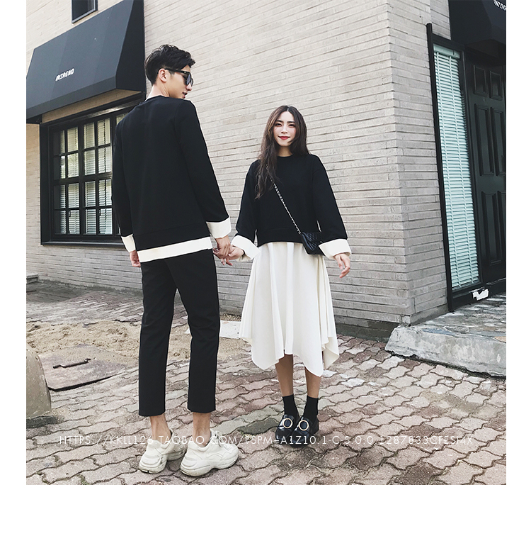 Bộ đồ dài của gia đình chị em với chiếc áo len dài đến đầu gối cộng với bộ đồ nhung nữ 2018 thu đông mới mặc đầm hai dây áo kiểu nữ đẹp tuổi 40