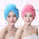 2 gói khô mũ phụ nữ mũ tắm siêu thấm khăn tắm nhanh khô khăn dày turban tóc dài dễ thương khăn khô tóc - Khăn tắm / áo choàng tắm