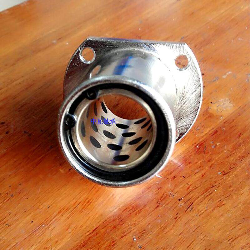 Oil-free bushing standard flange type fixed seat assembly MFNS12 16 20 25 30 35 40 50 60 8