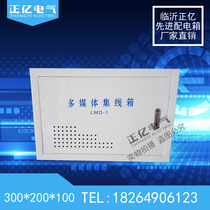 Weak box multimedia collection box home hidden large information box optical fiber home distribution box Network Box box box