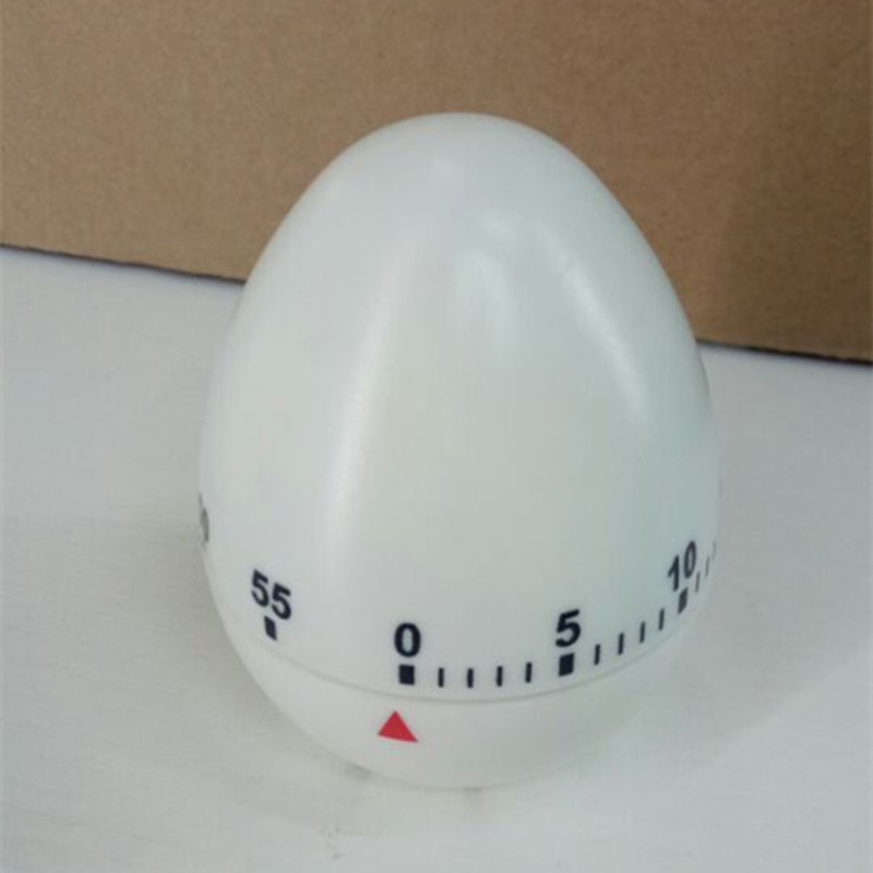 Egg-shaped mechanical timer Countdown timer Kitchen reminder