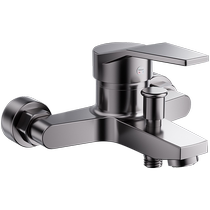 All-copper shower faucet hot and cold water mixing valve bathroom nozzle shower valve set triple bathtub switch 2324