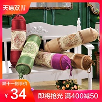 Bed sleeping cylindrical pillow candy pillow long cushion beauty bed leg cushion beauty salon spa stand foot pillow