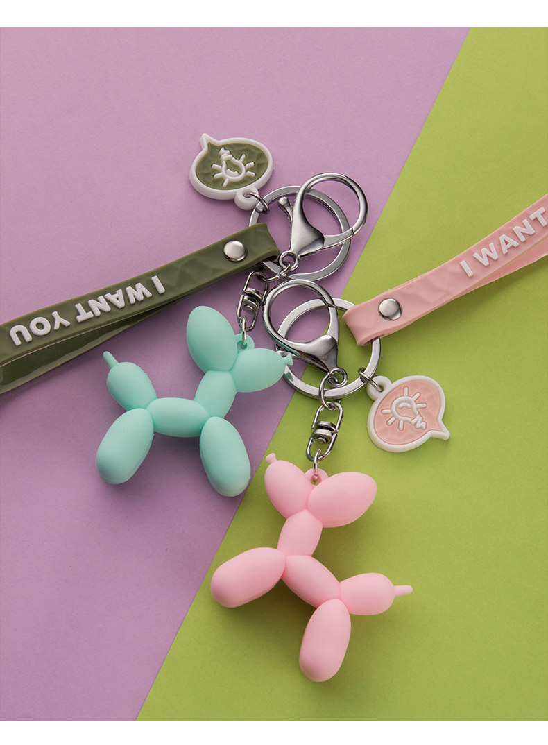Personalized dog keychain pendant