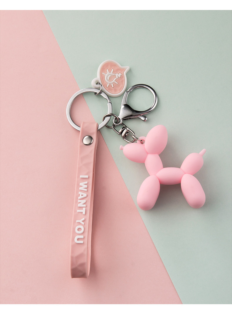 Personalized dog keychain pendant