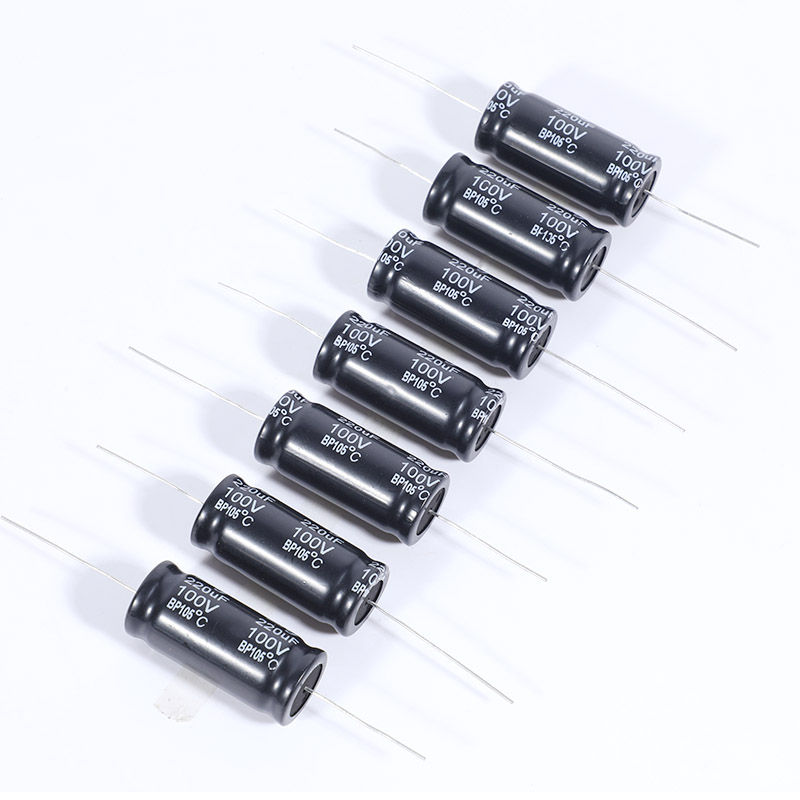 Electrolytic capacitor sound divider Promise capacitive electronic components 1UF 100V-560UF horizontal brand new