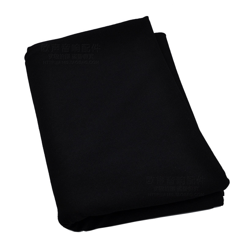 Speaker mesh cover cloth black speaker mesh dustproof cloth acoustic surface cloth HIFI accessories high-grade sound cloth black muslin