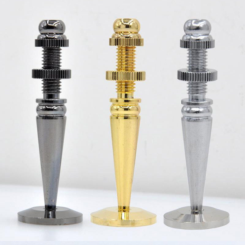 3# pure copper shock-absorbing foot nail speaker foot pad M8*72MM silver gold black new fever audio accessories