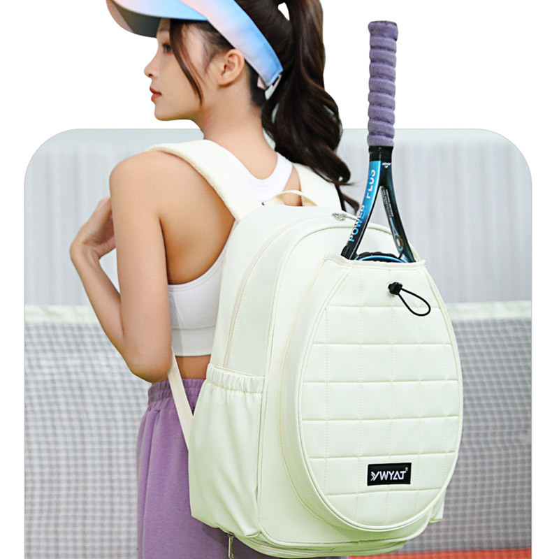 Ywyat Multifunctional Tennis Bag with Independent Shoe Compartment, Tennis Backpack for Men and Women, Simple and Luxurious European and American Style Ywyat Multifunctional Tennis Bag with Independent Shoe Compartment, Tennis Backpack for Men and Women, Simple and Luxurious European and American Style