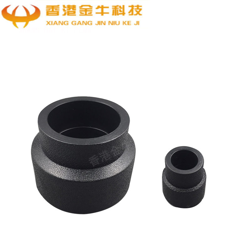 Drinking water pipe fittings PE variable diameter head direct elbow tee HDPE water supply pipe fittings fittings joints