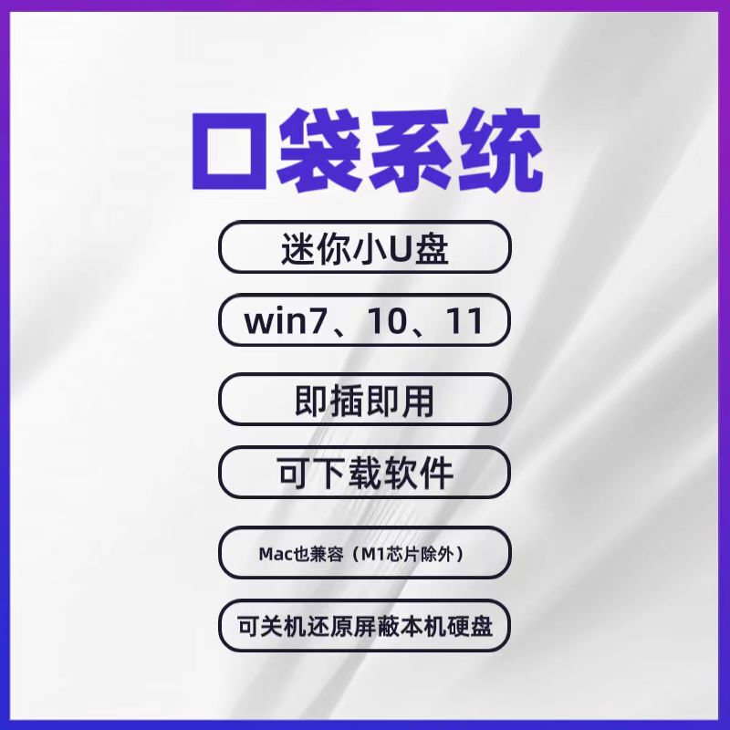 Pocket System USB Drive, Mobile System USB Drive, Win-To-Go Mobile System USB Drive